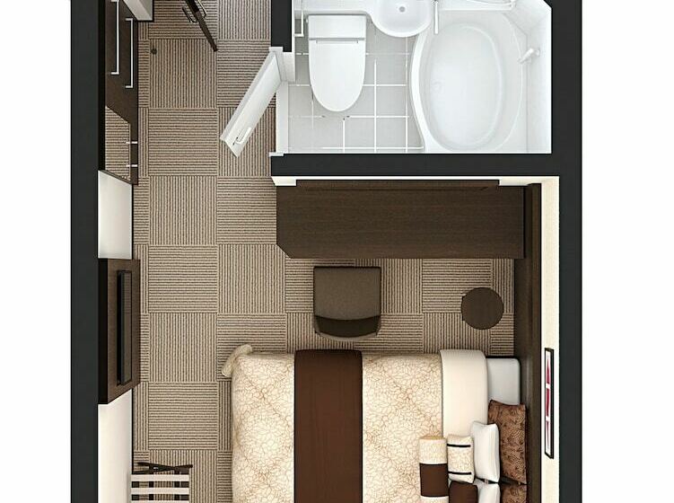 اتاق استاندارد, Kuretake Inn Premium Shizuoka Ekimae