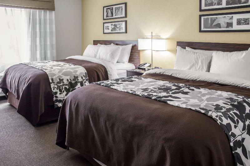 اتاق استاندارد چهار تخته, Sleep Inn & Suites Lincoln University Area