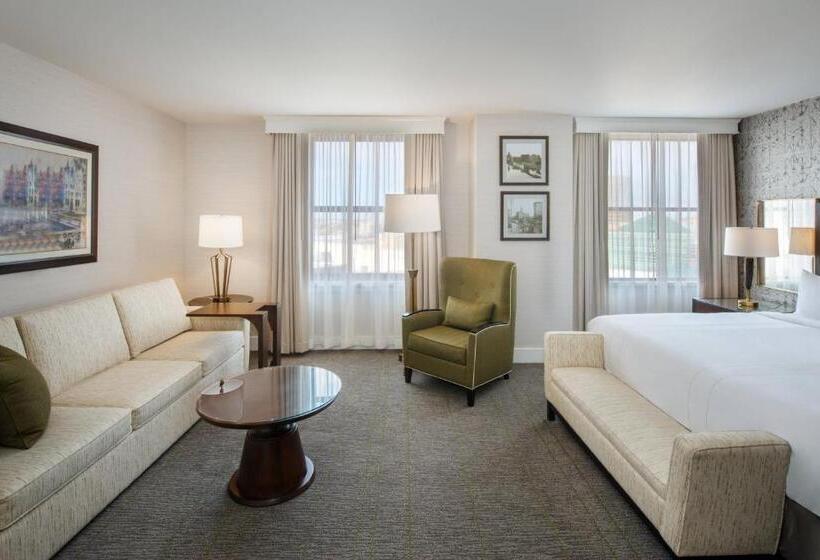اتاق اجرایی با تخت بزرگ, Marriott Syracuse Downtown