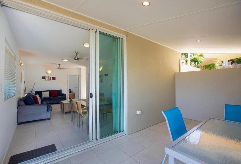 آپارتمان 1 خوابه با چشم‌انداز دریا, Waterview Airlie Beach