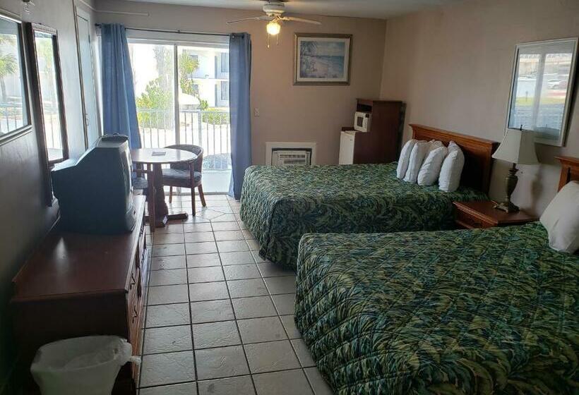 اتاق استاندارد با چشم‌انداز باغ, Seascape Inn   Daytona Beach Shores