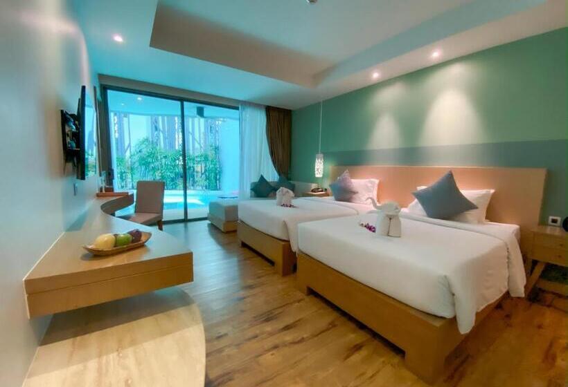 اتاق لوکس, Crest Resort & Pool Villas   Sha Extra Plus