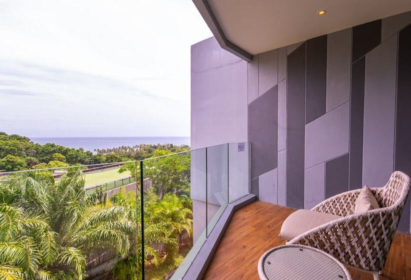 اتاق لوکس با چشم‌انداز دریا, Crest Resort & Pool Villas   Sha Extra Plus