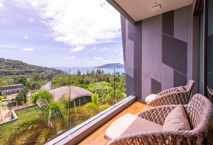 اتاق لوکس با چشم‌انداز دریا, Crest Resort & Pool Villas   Sha Extra Plus