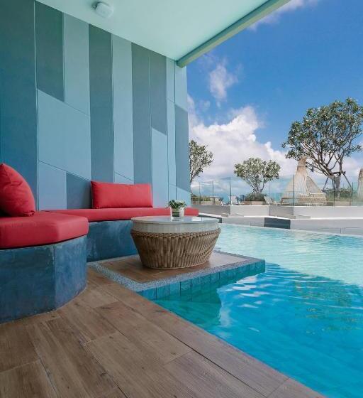 اتاق لوکس با چشم‌انداز دریا, Crest Resort & Pool Villas   Sha Extra Plus