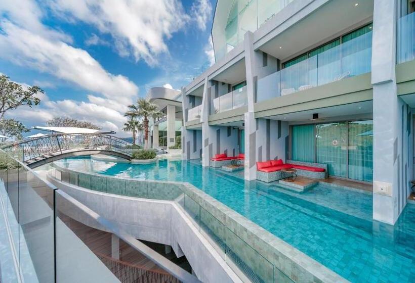 اتاق لوکس با چشم‌انداز دریا, Crest Resort & Pool Villas   Sha Extra Plus