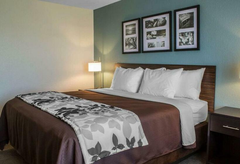 اتاق استاندارد با تخت بزرگ, Sleep Inn And Suites Fort Dodge