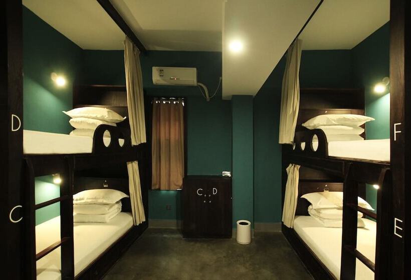 共用房间的床, Guilin Central Wada Hostel