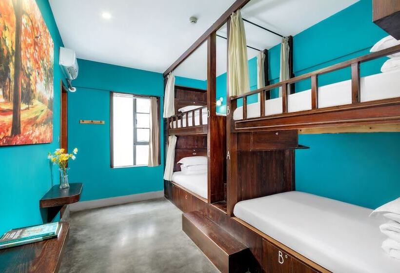 共用房间的床, Guilin Central Wada Hostel