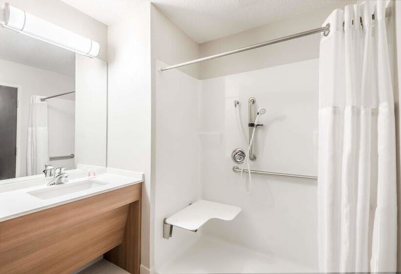 اتاق استاندارد با تخت دوبل برای معلولان, Microtel Inn & Suites By Wyndham Beaver Falls