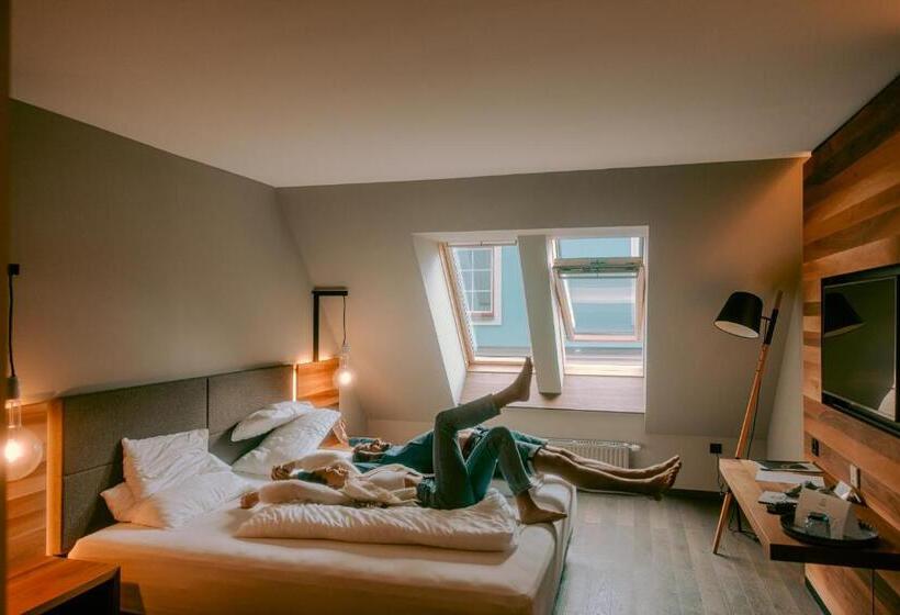 اتاق سوپریور با تخت بزرگ, Stadthotel Brunner