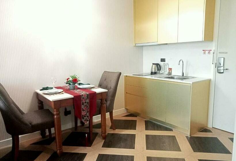آپارتمان 1 خوابه با چشم‌انداز استخر, Espana Condo Hotel Resort Pattaya