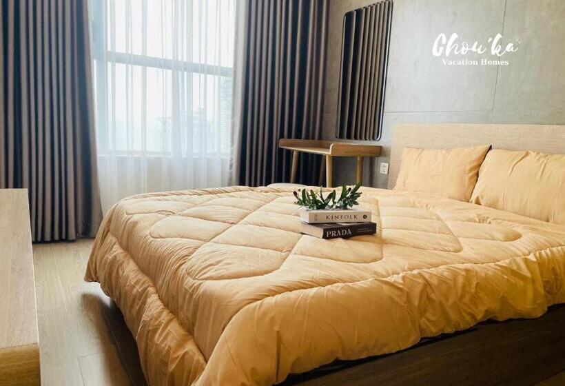 آپارتمان 1 خوابه با چشم‌انداز دریا, Hoàn Phố Land   The Sóng Apartment Vũng Tàu