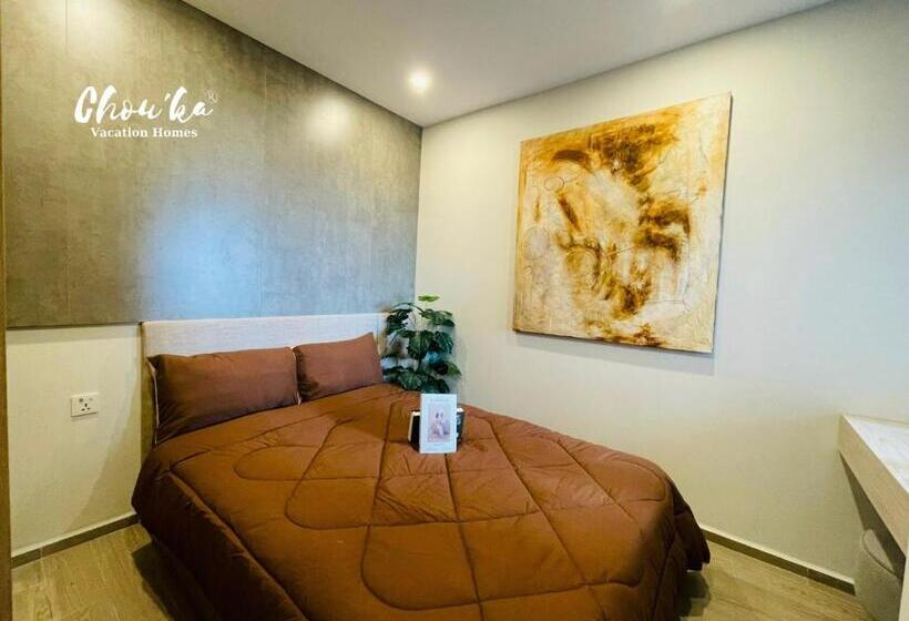 آپارتمان 1 خوابه با چشم‌انداز دریا, Hoàn Phố Land   The Sóng Apartment Vũng Tàu