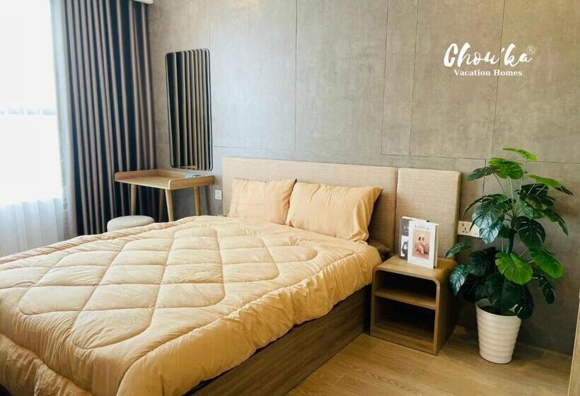 آپارتمان 1 خوابه با چشم‌انداز دریا, Hoàn Phố Land   The Sóng Apartment Vũng Tàu