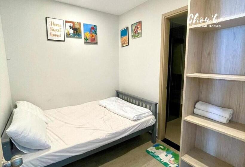 آپارتمان 1 خوابه با چشم‌انداز دریا, Hoàn Phố Land   The Sóng Apartment Vũng Tàu
