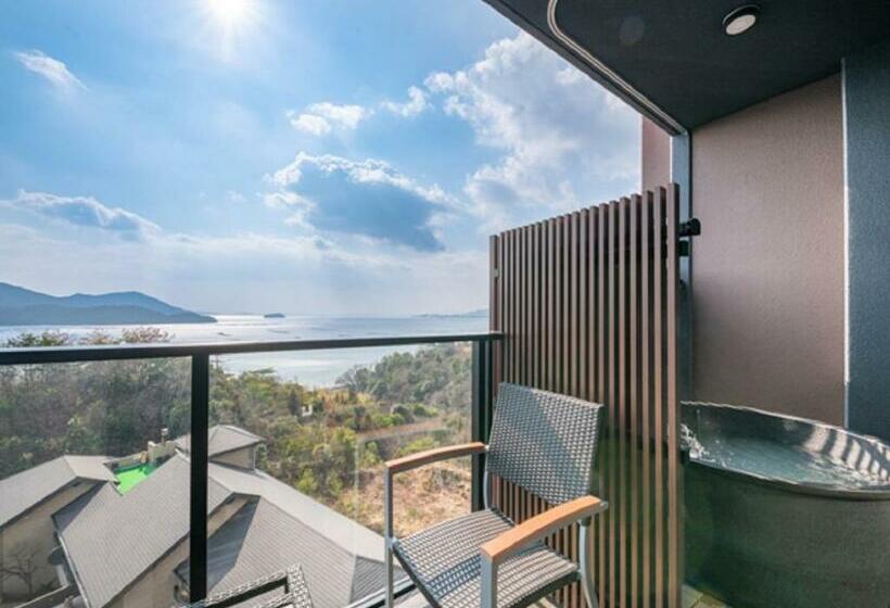 اتاق سوپریور با چشم‌انداز دریا, Livemax Resort Miyahama Ocean View