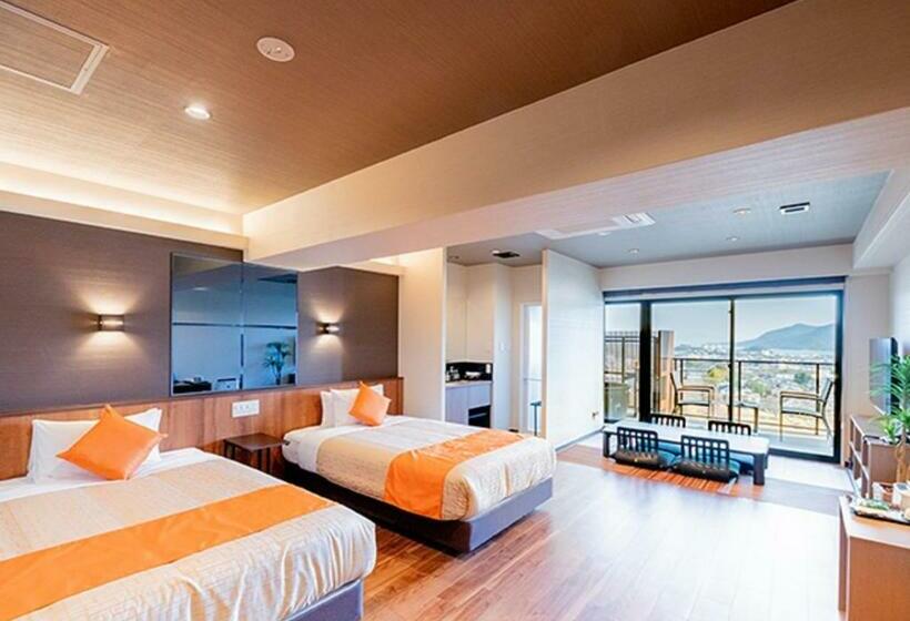 اتاق سوپریور با چشم‌انداز دریا, Livemax Resort Miyahama Ocean View