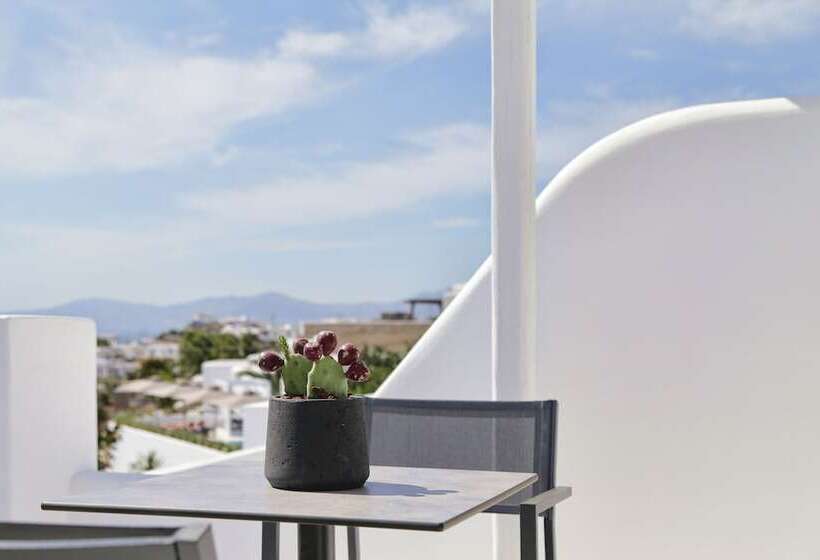 Deluxe Suite Sea View, Livin Mykonos Hotel   Adults Only