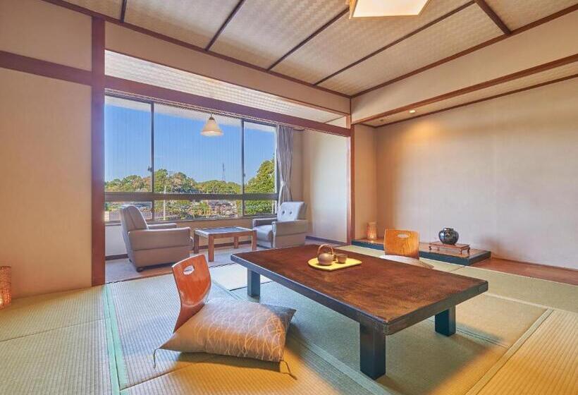 اتاق استاندارد با چشم‌انداز شهر, Yukai Resort Ureshinoonsen Ureshinokan