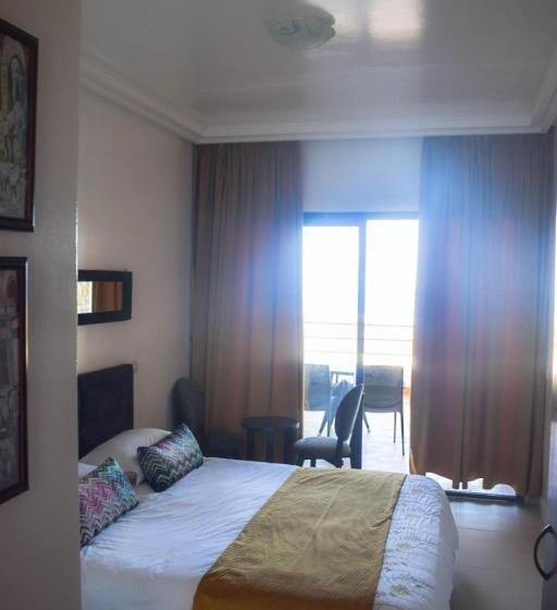 اتاق استاندارد با تراس و چشم‌انداز دریا, Auberge Oualidia Dream