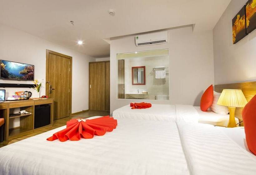 اتاق سوپریور با چشم‌انداز شهر, Maple Leaf Hotel & Apartment