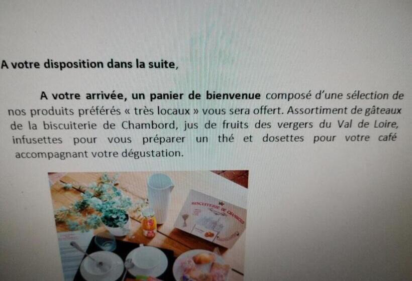 اتاق لوکس, Château De Beaugency, Junior Suite La Loge