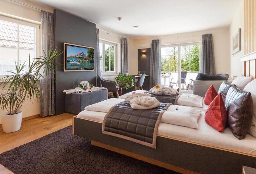اتاق لوکس با چشم‌انداز, Boutiquehotel Zur Winzerstube   Adults Only