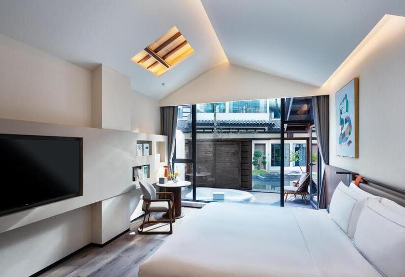 اتاق استاندارد با تخت بزرگ, Urcove By Hyatt Qingcheng Mountain Hot Spring