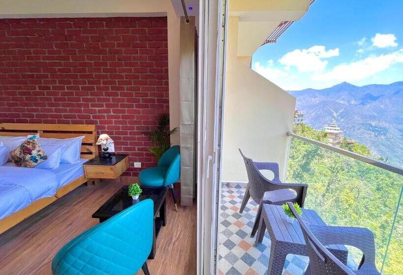 豪华房间, Pinerock Resort, Mussoorie ! Luxury Rooms ! Mountain View ! Open Terrace ! Cafe