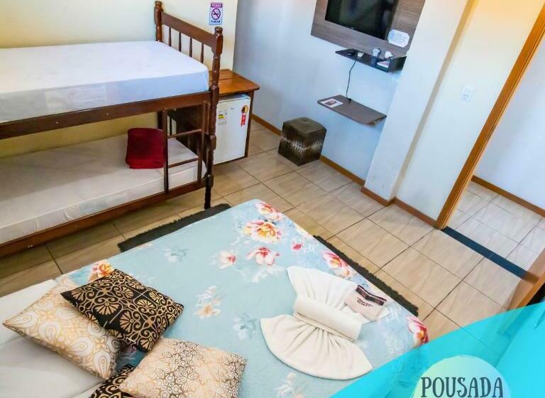 اتاق استاندارد چهار تخته, Pousada Penha 2 Beto Carrero