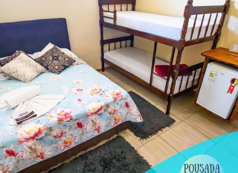 اتاق استاندارد چهار تخته, Pousada Penha 2 Beto Carrero
