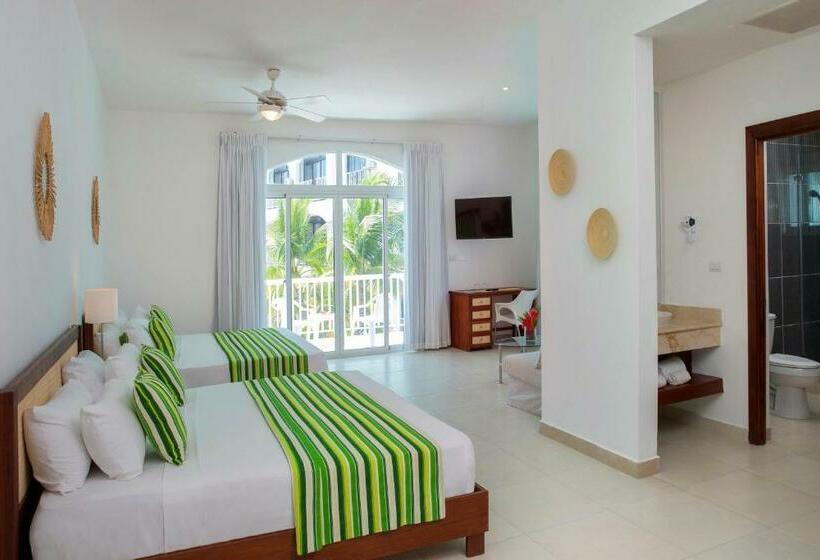 اتاق اساندارد با چشم‌انداز جانبی به دریا, Hm Alma de Bayahibe - Adults Only