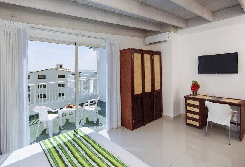 اتاق اساندارد با چشم‌انداز جانبی به دریا, Hm Alma de Bayahibe - Adults Only