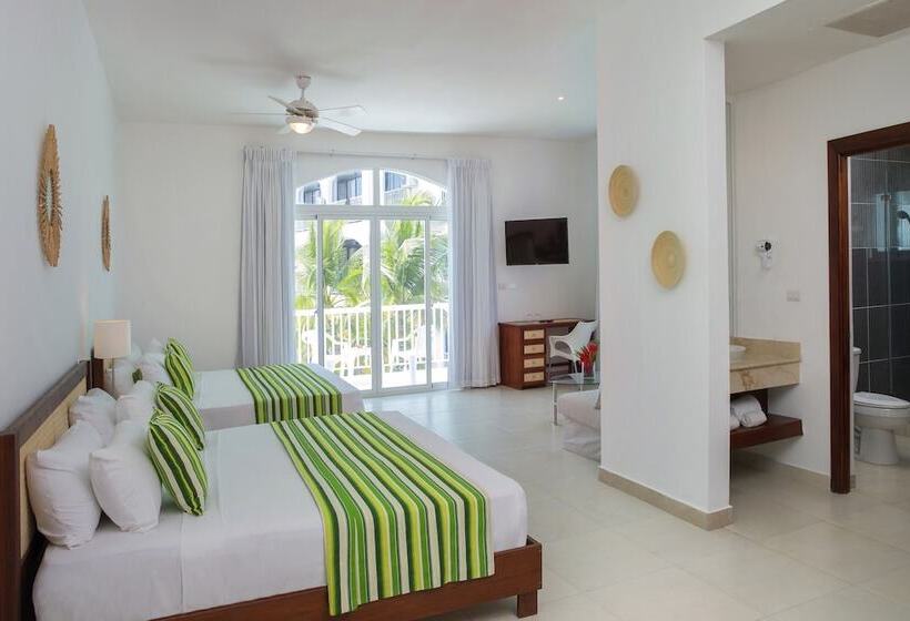 اتاق اساندارد با چشم‌انداز جانبی به دریا, Hm Alma de Bayahibe - Adults Only