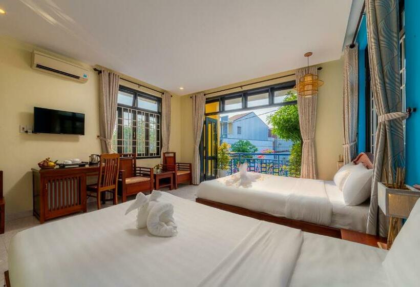 اتاق استاندارد با بالکن, Hoi An Heart Hostel Villa