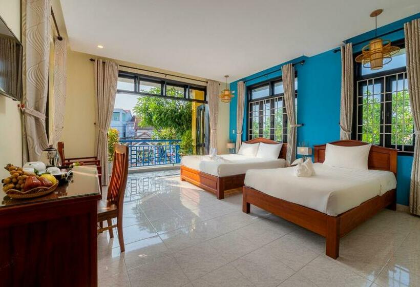 اتاق استاندارد با بالکن, Hoi An Heart Hostel Villa