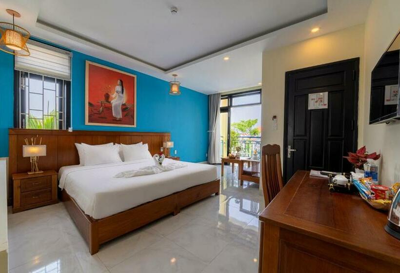 اتاق لوکس با چشم‌انداز باغ, Hoi An Heart Hostel Villa