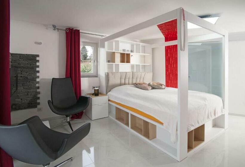 اتاق استاندارد با چشم‌انداز, Designpension Idyll Nr2 Hotel Garni