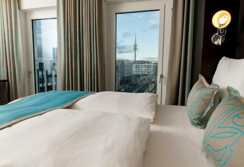 اتاق استاندارد با تخت بزرگ, Motel One München Olympia Gate