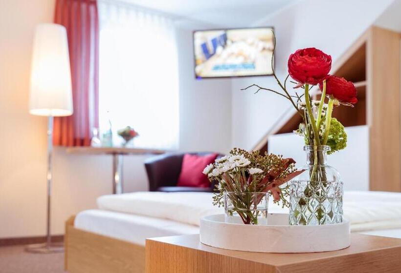اتاق استاندارد یک نفره, Pension Hotel Sartor