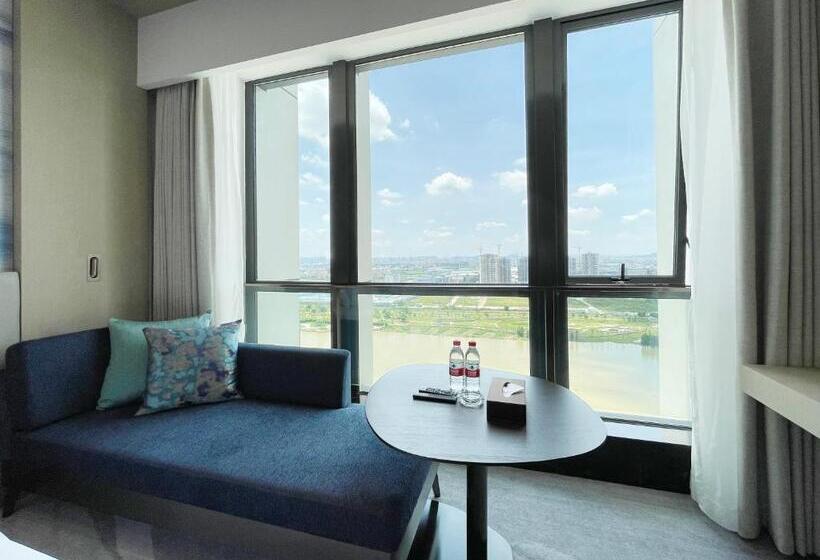 اتاق استاندارد با تخت بزرگ, White Swan Vyv Hotel, Foshan