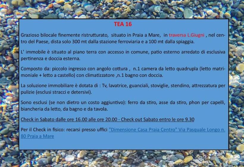 خانه 1 خوابه, Tea Isola Dino   Hotel & Home   Praia A Mare