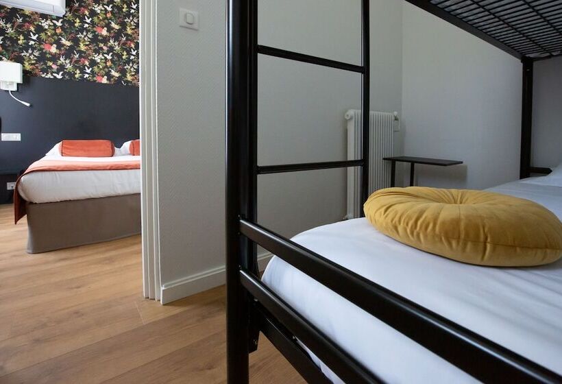 اتاق استاندارد چهار تخته, Brit Hotel Europ Bergerac