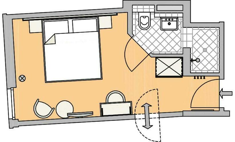 スタンダードルーム, Pension La Casa Dei Colori