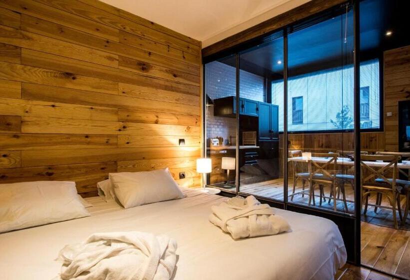 آپارتمان 1 خوابه همکف, Rock Noir & Spa