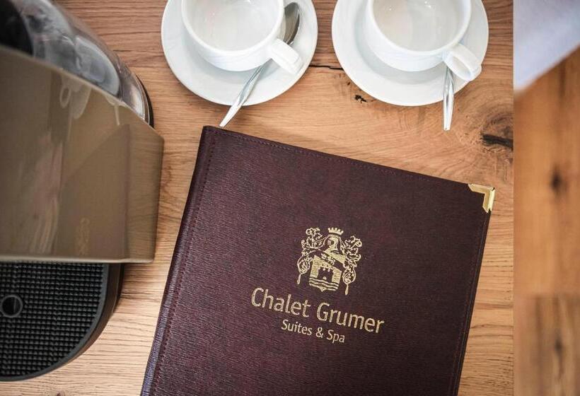 سوییت با چشم‌انداز باغ, Chalet Grumer Suites&spa
