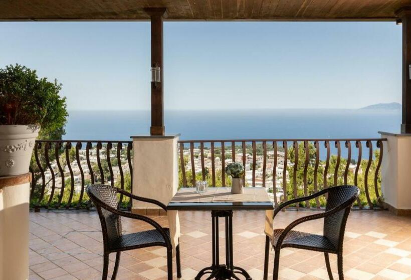 اتاق لوکس با چشم‌انداز دریا, Monte Solaro Bed & Breakfast