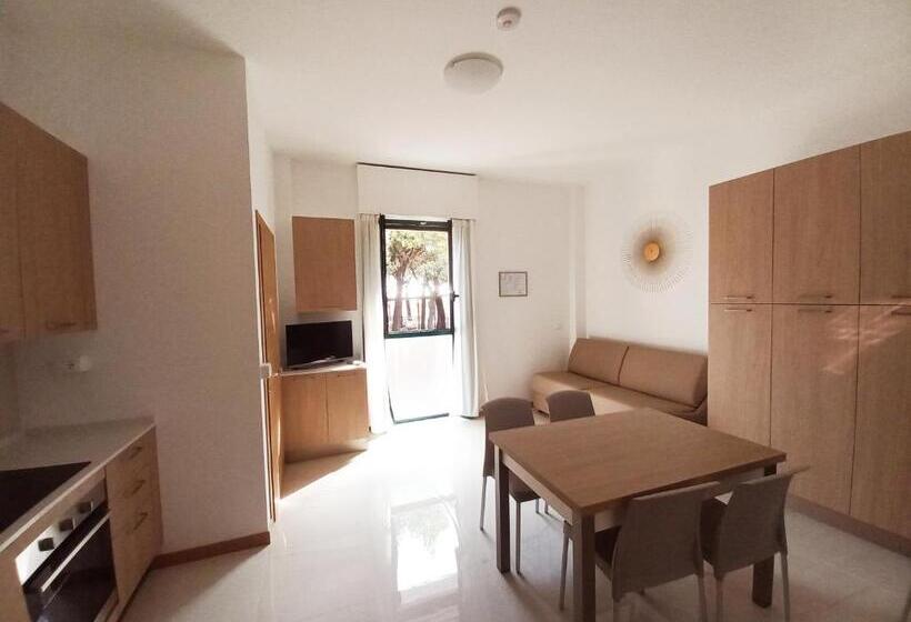 آپارتمان 1 خوابه همکف, Residence Stella Marina