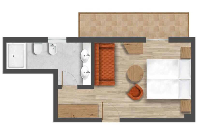 اتاق استاندارد, Villa Eden